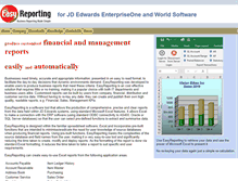 Tablet Screenshot of easyreporting.com
